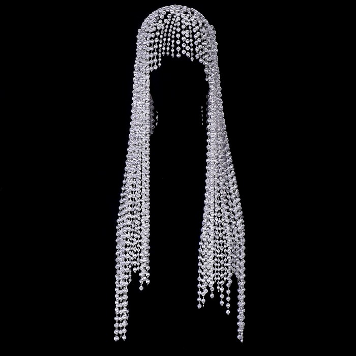 Prom Pearl Wig Chain