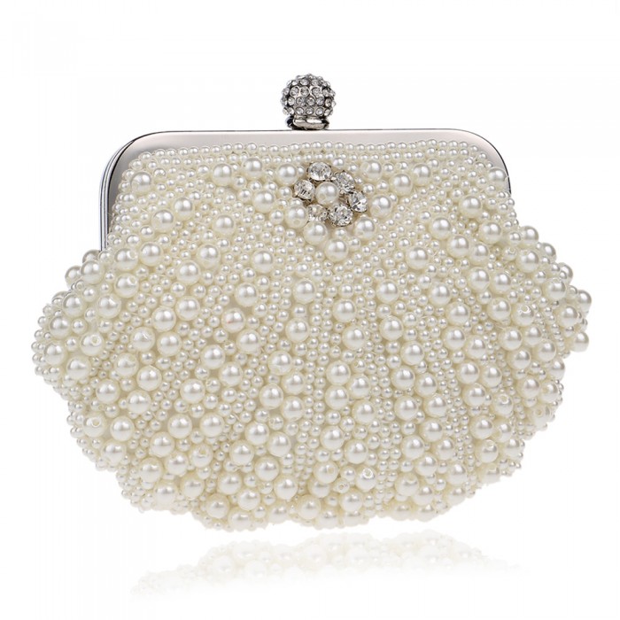 Stylish Party Pearl Clutch