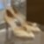Pearl shoe pointed and shallow mouth, fi...